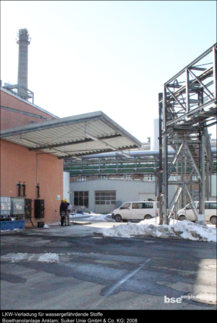 LKW Verladung wassergefährdende Stoffe Bioethanol Anklam GmbH & Co. KG